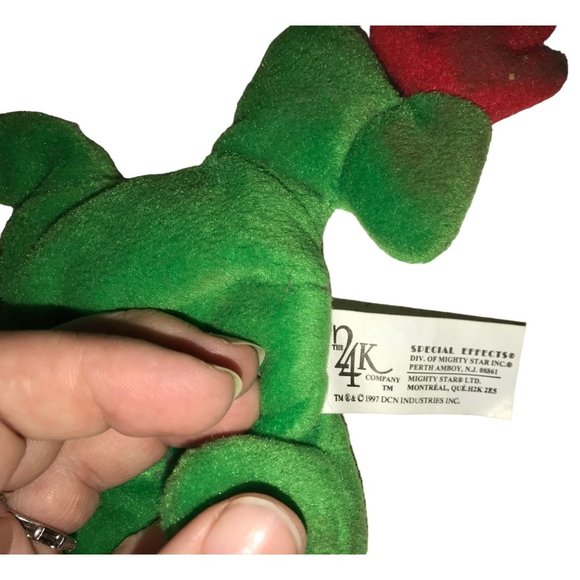 Special Effect 24K GreenTree Frog w Red Feet  Beanie Plush - Approx. 6" Long - P - Picture 7 of 9